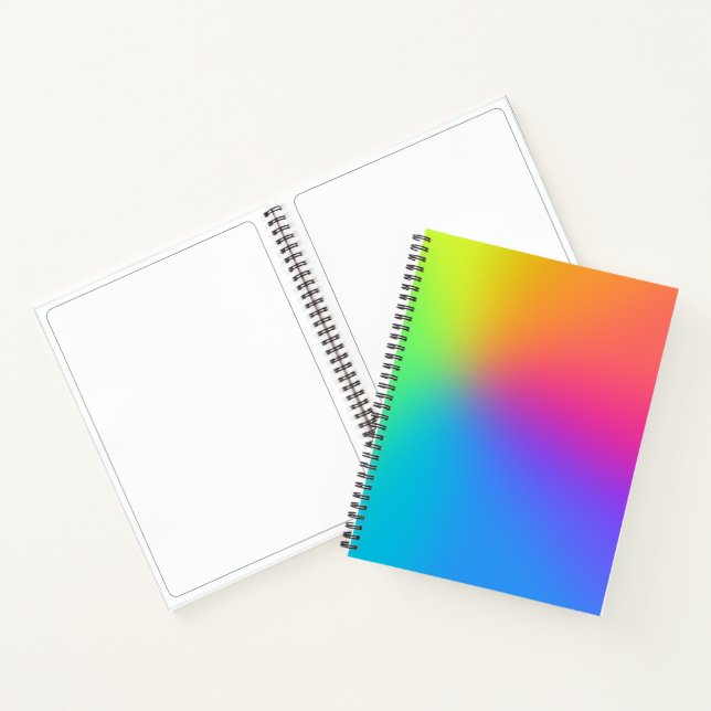 Cuaderno Bright Rainbow Gradient Skobbook (Interior)