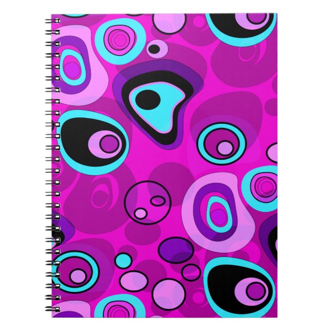 Cuaderno Brillante, abstracto (Frente)
