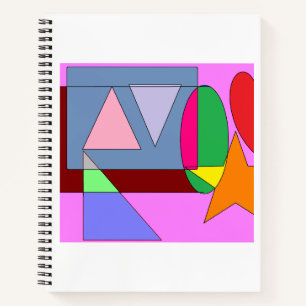Cuaderno Brillante arte pop contemporáneo