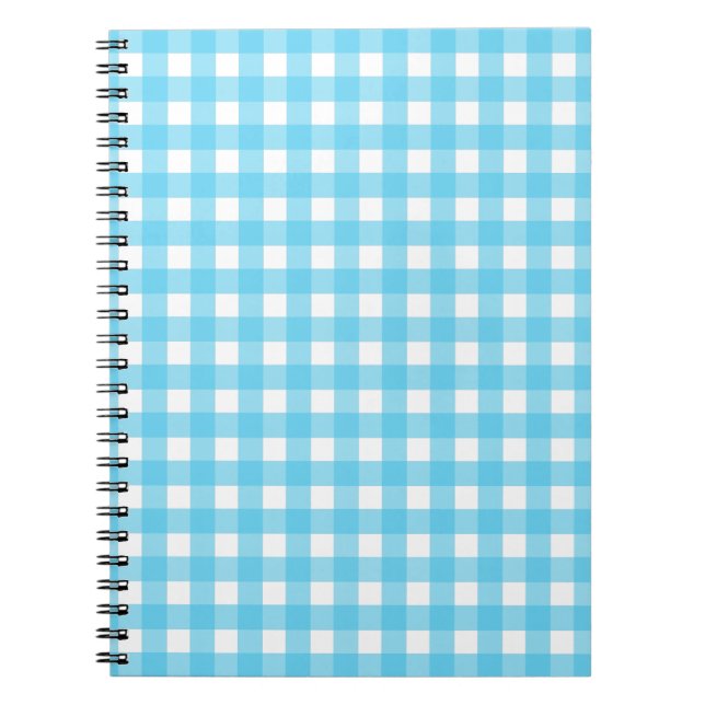 Cuaderno Brillante azul ceruleano (Frente)