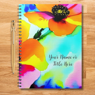 Cuaderno Brillante copia su nombre Personalizado Día de la
