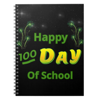 Cuaderno Brillante del 100º Día de Escuela