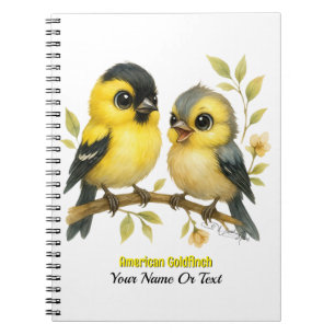 Cuaderno Brillante Goldfinch