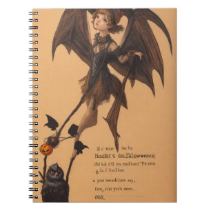 Cuaderno Brillante Halloween decanta un bloc de notas con t