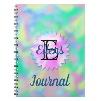 Cuaderno Brillante libro diario Pastel Dream Colorful Cloud