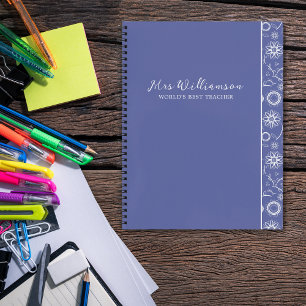 Cuaderno Brillante novela de profesor de Flores Modernas