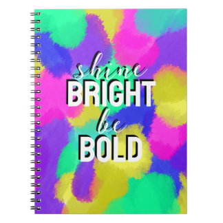 Cuaderno Brillante y Audaz
