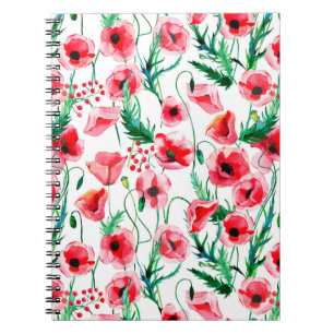Cuaderno Brillante y maravilloso verano otoño hierba fl