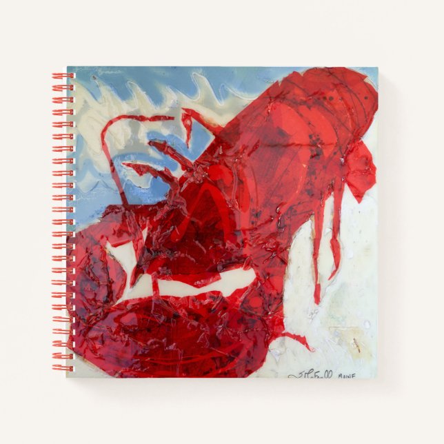 Cuaderno Brilliant Maine Lobster (Anverso)