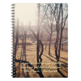 Cuaderno Brillo a través del diario