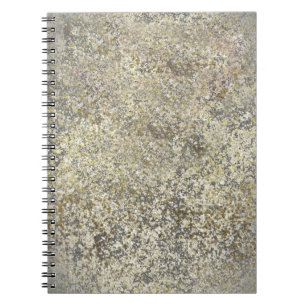 Cuaderno Brillo Dorado Crujiente Glamour Moderno Chic Deste