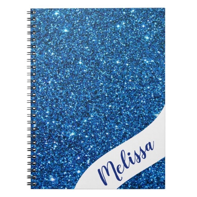 Cuaderno brillo personalizado (Frente)