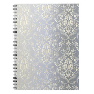 Cuaderno Brillo vintage de Damask