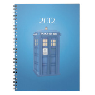 Cuaderno británico de Callbox de la policía del