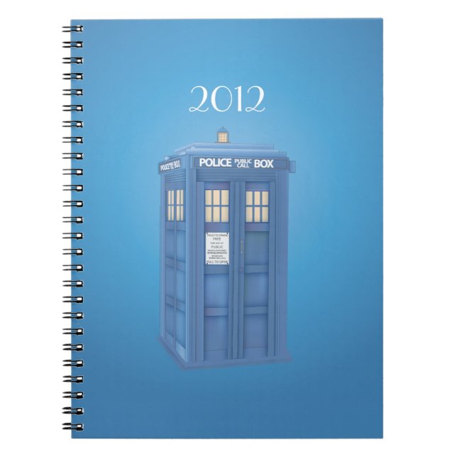 Cuaderno británico de Callbox de la policía del (Frente)