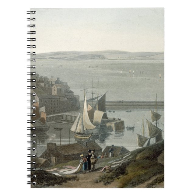 Cuaderno Brixham, Torbay, Devon, del volumen VIII 'de un (Frente)