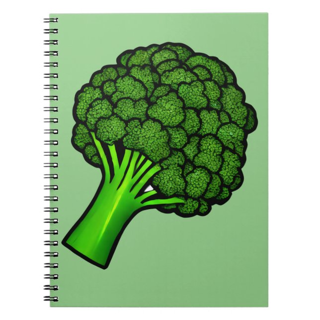 Cuaderno Brócoli Delicioso (Frente)