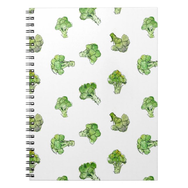 Cuaderno Bróculi - dispersado - ábrase (Frente)