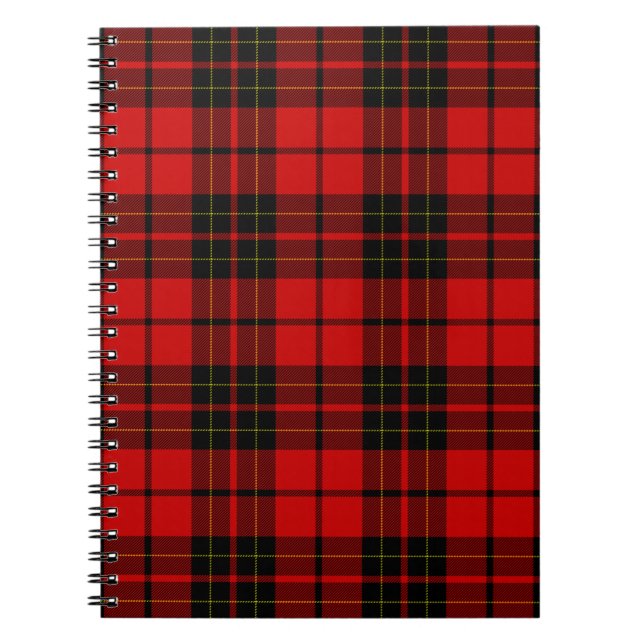 Cuaderno Brodie tartan (Frente)