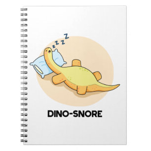 Cuaderno Broma de Dinosaurio Dormilón Divertido