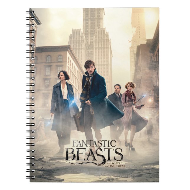 CUADERNO BROMAS FANTÁSTICAS Y DÓNDE ENCONTRARLAS NIEVE DE L (Frente)