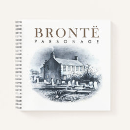 Cuaderno Bronte Parsonage Home of the Brontes
