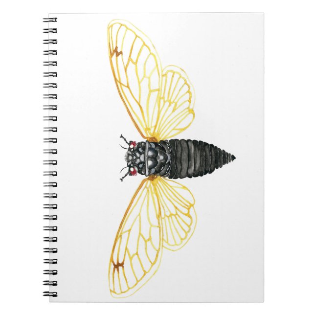 Cuaderno Brood X Cicada Periódica A 17 Años (Frente)