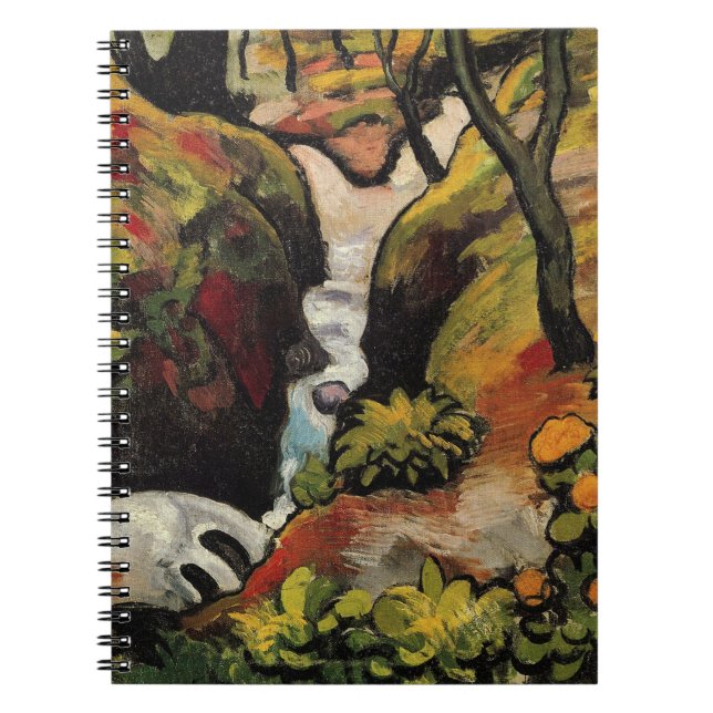 Cuaderno Brook forestal de agosto Macke Expressionismo Vint (Frente)
