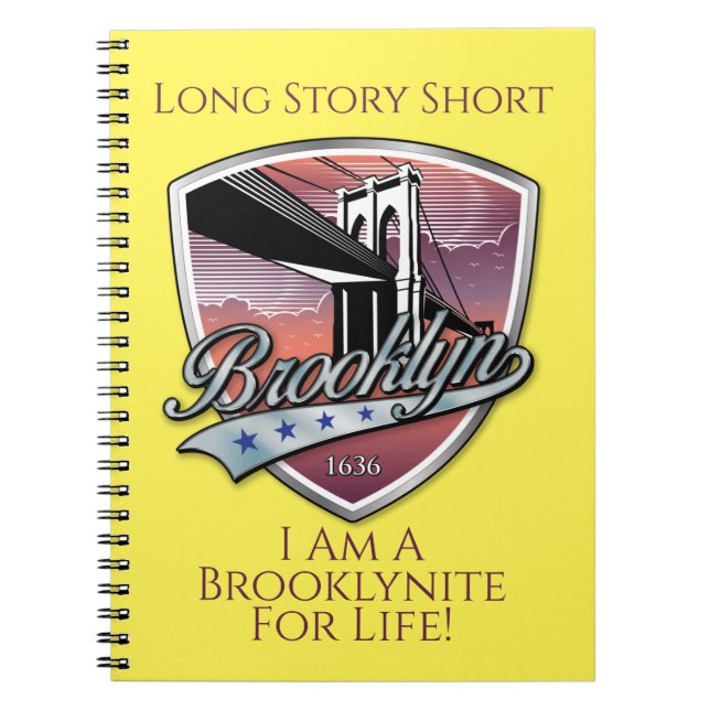 Cuaderno Brooklyn Logo Design (Frente)