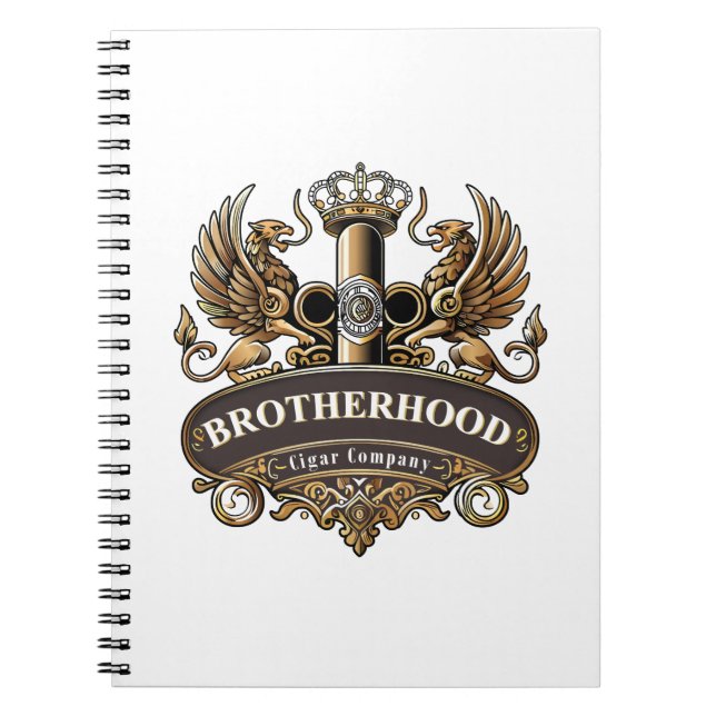 Cuaderno Brotherhood Cigar Company Notebook (Frente)