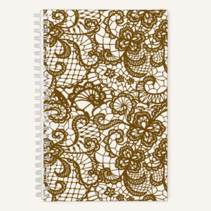 Cuaderno Brown Lace en notas de marfil