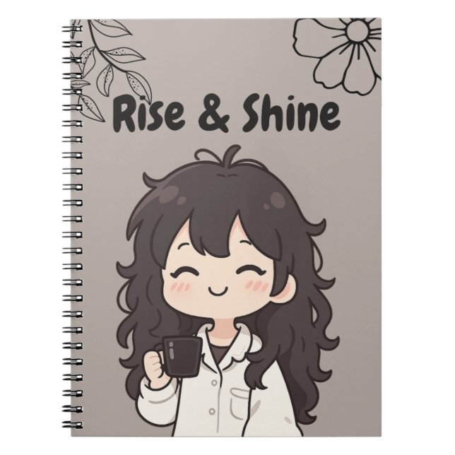 Cuaderno Brown Rise & Shine (Frente)