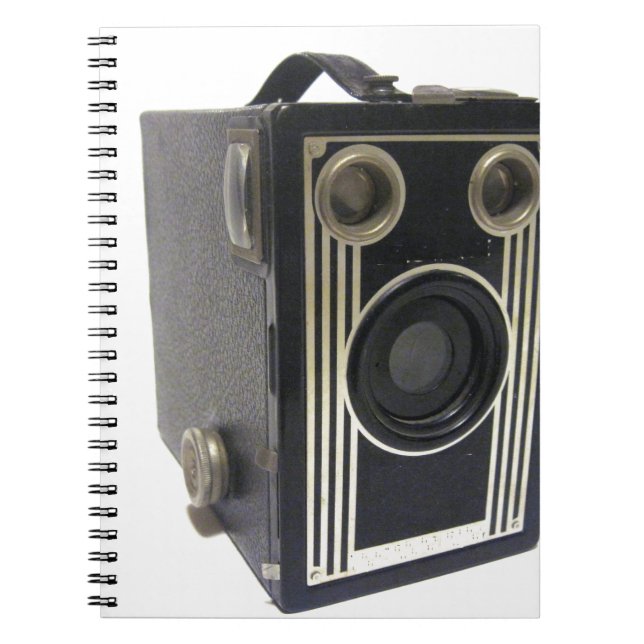 Cuaderno Brownie Antique Camera (Frente)