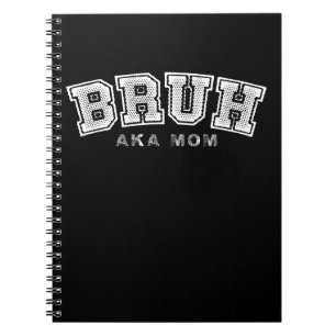 Cuaderno Bruh Alias Mamá Divertido Día de la Madre Retro Vi