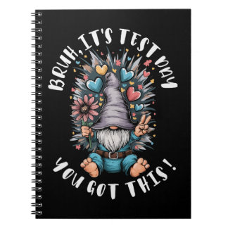 Cuaderno Bruh it's test day you got this funny school motiv