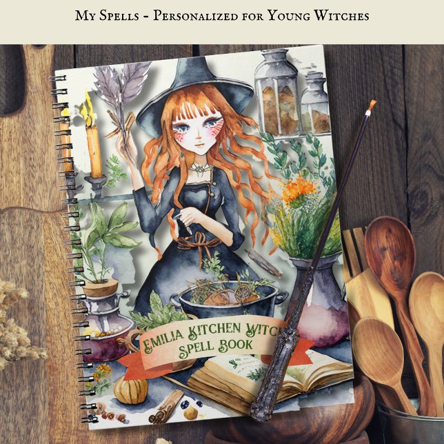 Cuaderno Bruja adolescente LIBRO de hechizos de cocina Grim (Subido por el creador)