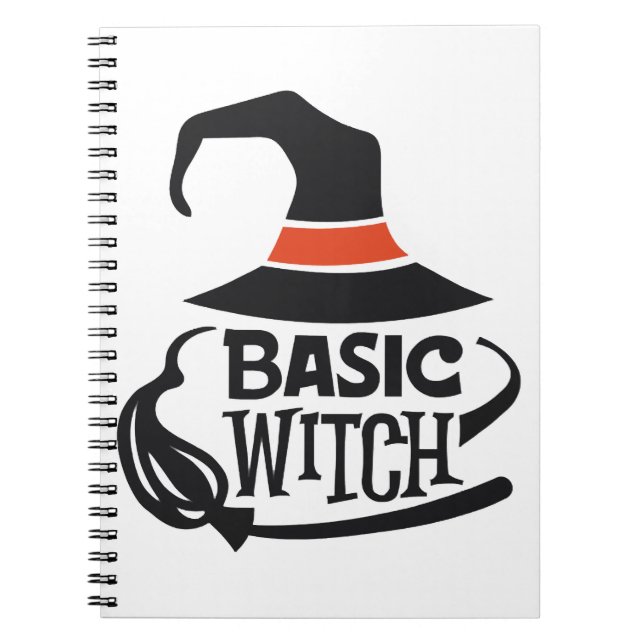 Cuaderno Bruja básica - Halloween (Frente)