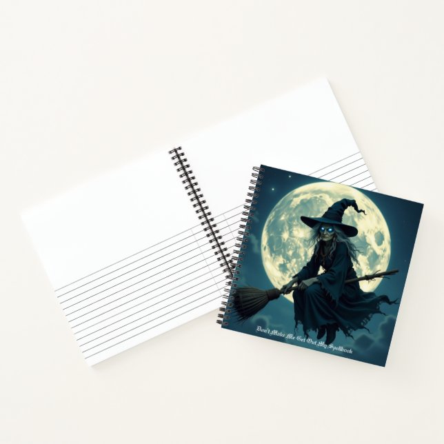 Cuaderno Bruja de Halloween (Interior)