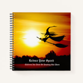 Cuaderno Bruja de Halloween