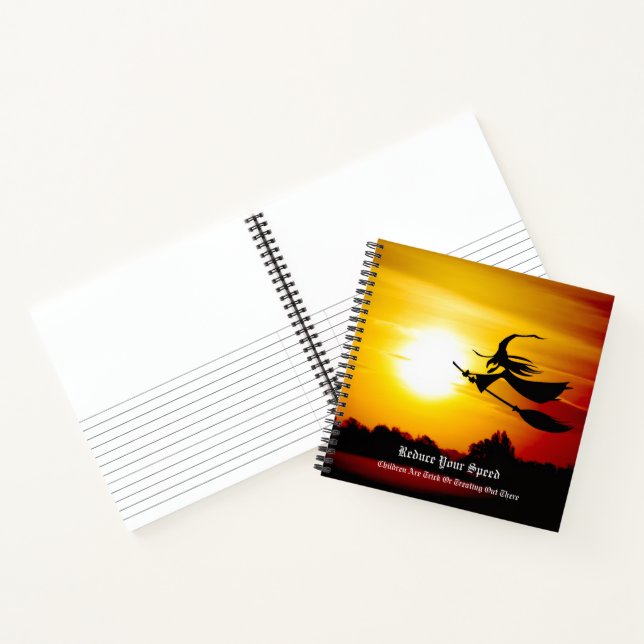 Cuaderno Bruja de Halloween (Interior)