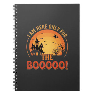 Cuaderno Bruja de Halloween Casa Embrujada Diseño Boo_1