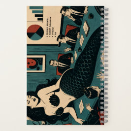 Cuaderno Bruja de Mar de Mitad de Siglo en el Día de Reunió