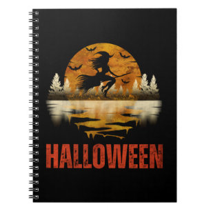 CUADERNO BRUJA DE NOCHE DE HALLOWEEN