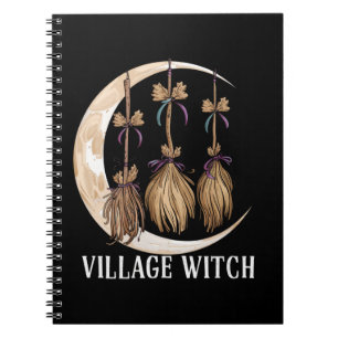 Cuaderno Bruja de pueblo gótico oculto wicca pagano natural