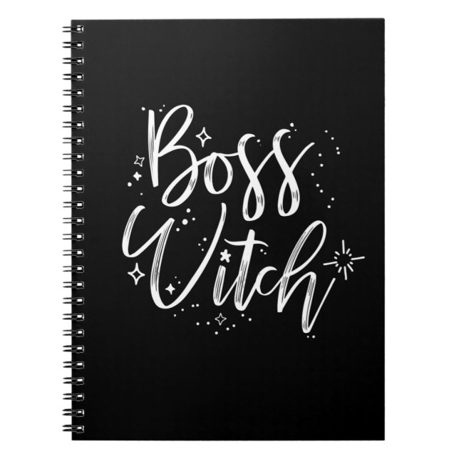 Cuaderno Bruja del jefe (Frente)
