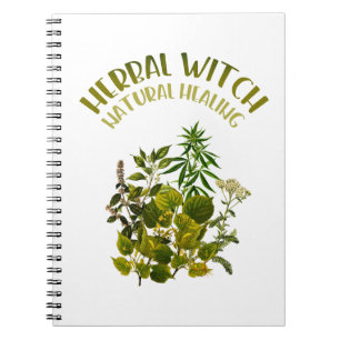 Cuaderno Bruja herbaria - cura natural, hierbas, salud