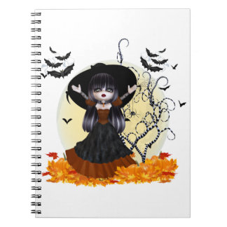 CUADERNO BRUJAS DEL FELIZ HALLOWEEN