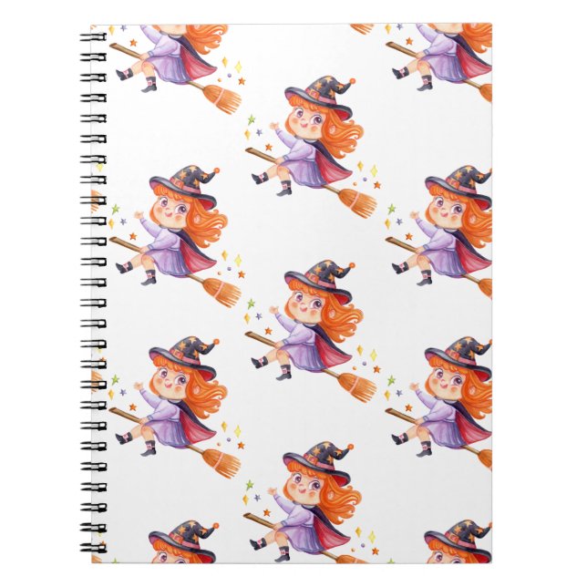 Cuaderno Brujas lindas de Halloween (Frente)