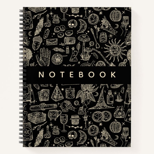 Cuaderno Brujería cosas de Magick (Anverso)