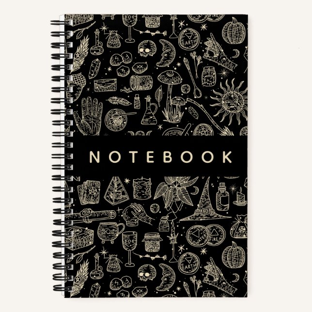 Cuaderno Brujería cosas de Magick (Anverso)